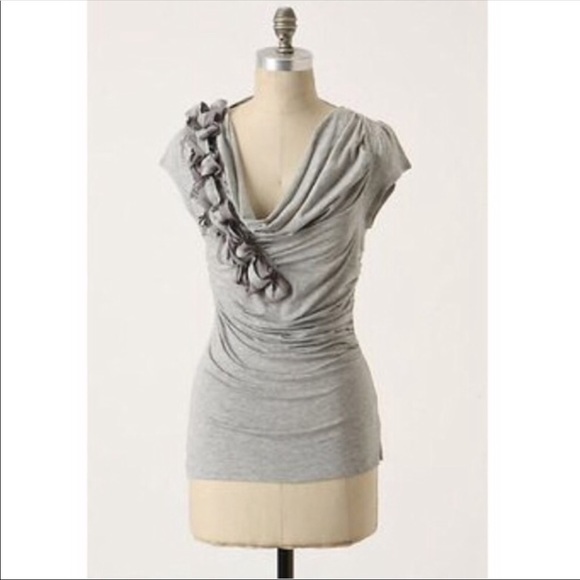 Anthropologie Tops - Anthro Deletta SZ M  Craft and Creation Ruffle Top